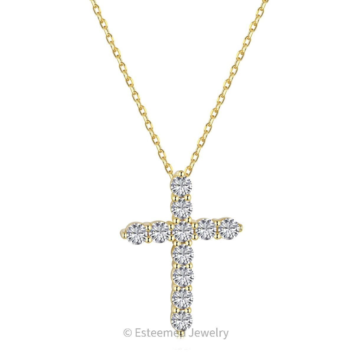 Faith Gold Necklace